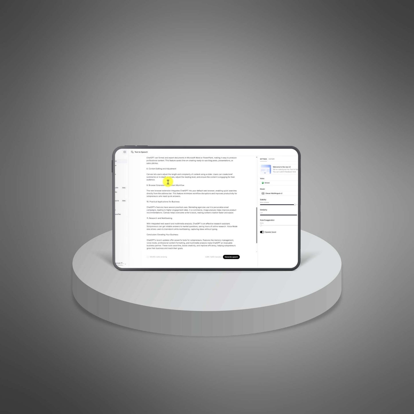 ChatGPT Advanced Features